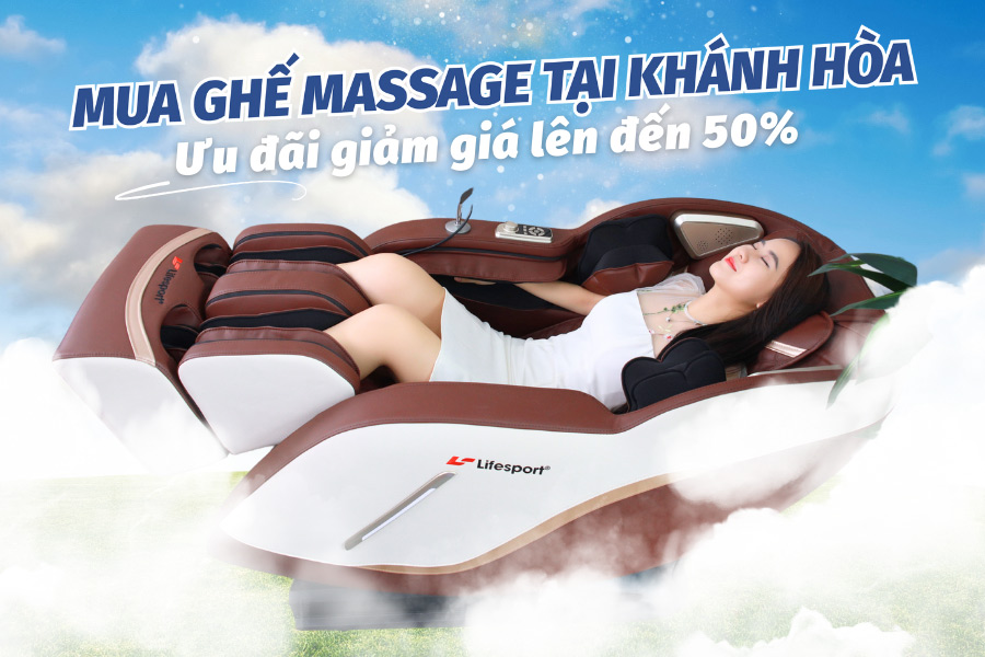 Mua ghế massage tại Khánh Hòa uy tín và chất lượng 