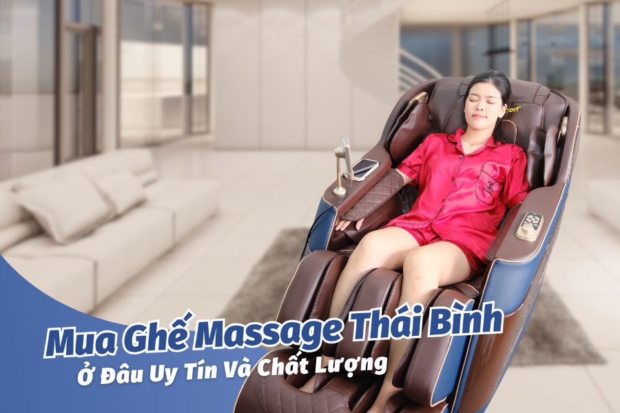 Mua ghế massage Thái Bình chính hãng