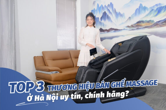 Mua ghế massage Hà Nội chính hãng