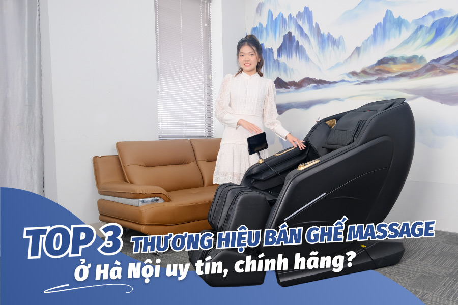 Mua ghế massage Hà Nội chính hãng 