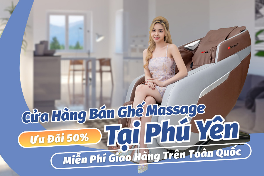 Mua ghế massage Phú Yên giá tốt với ưu đãi đến 50%