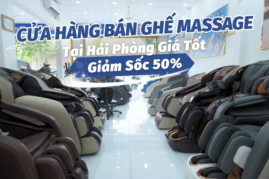 Mua ghế massage tại Hải Phòng giá tốt