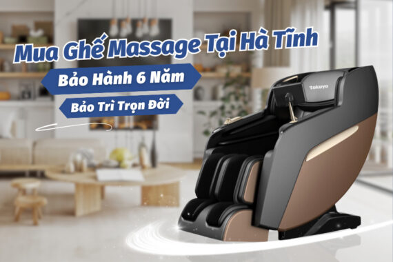 Ghế massage tại Hà Tĩnh chính hãng