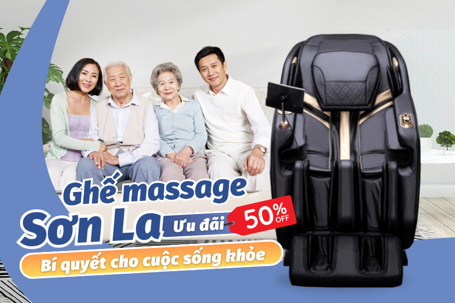 Ghế massage Sơn La Ưu Đãi 50%