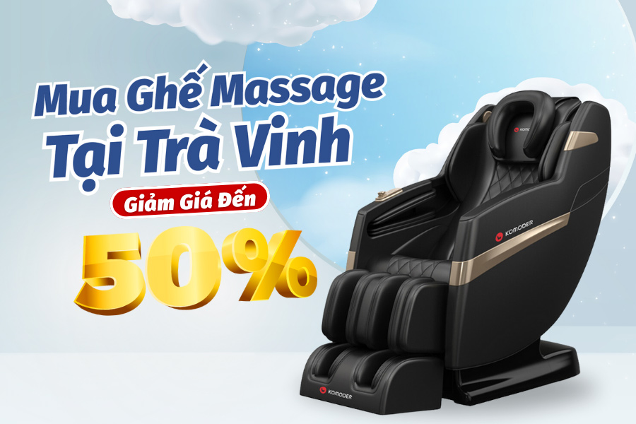 Mua ghế massage tại Trà Vinh