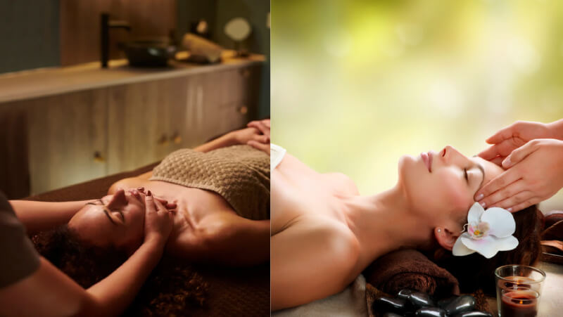 12 động tác massage mặt