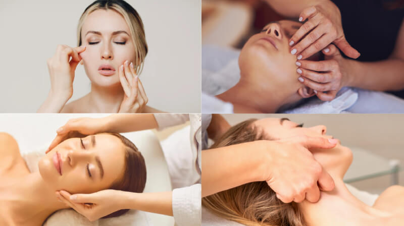 massage cho mặt thon gọn