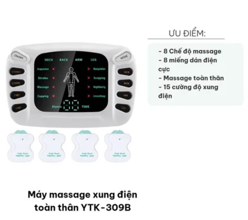 các loại máy massage xung điện