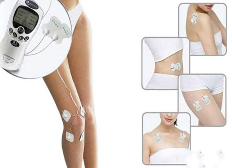 cách sử dụng máy massage xung điện 8 miếng dán