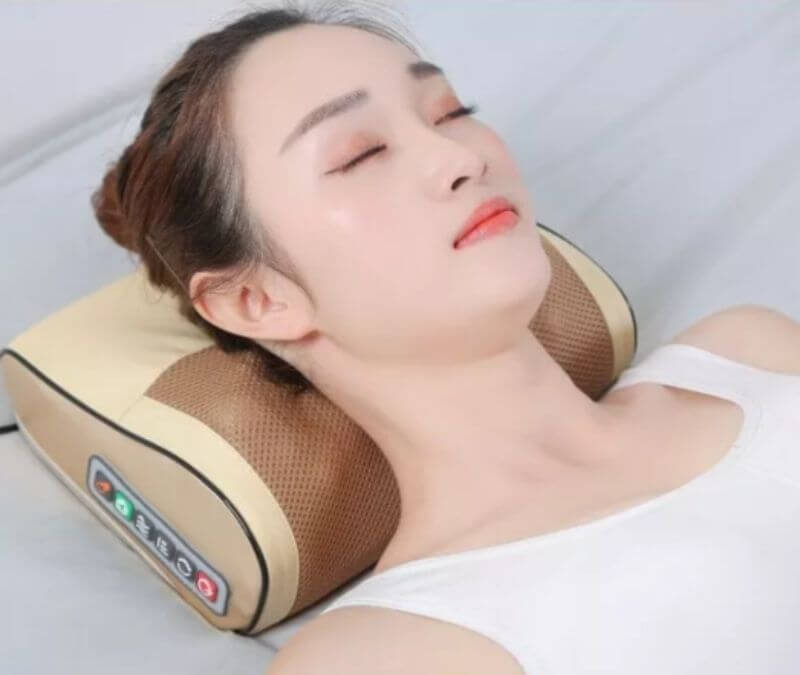 Gối massage hồng ngoại có tốt không