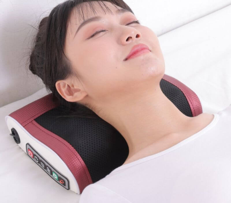 gối massage hồng ngoại có tốt không